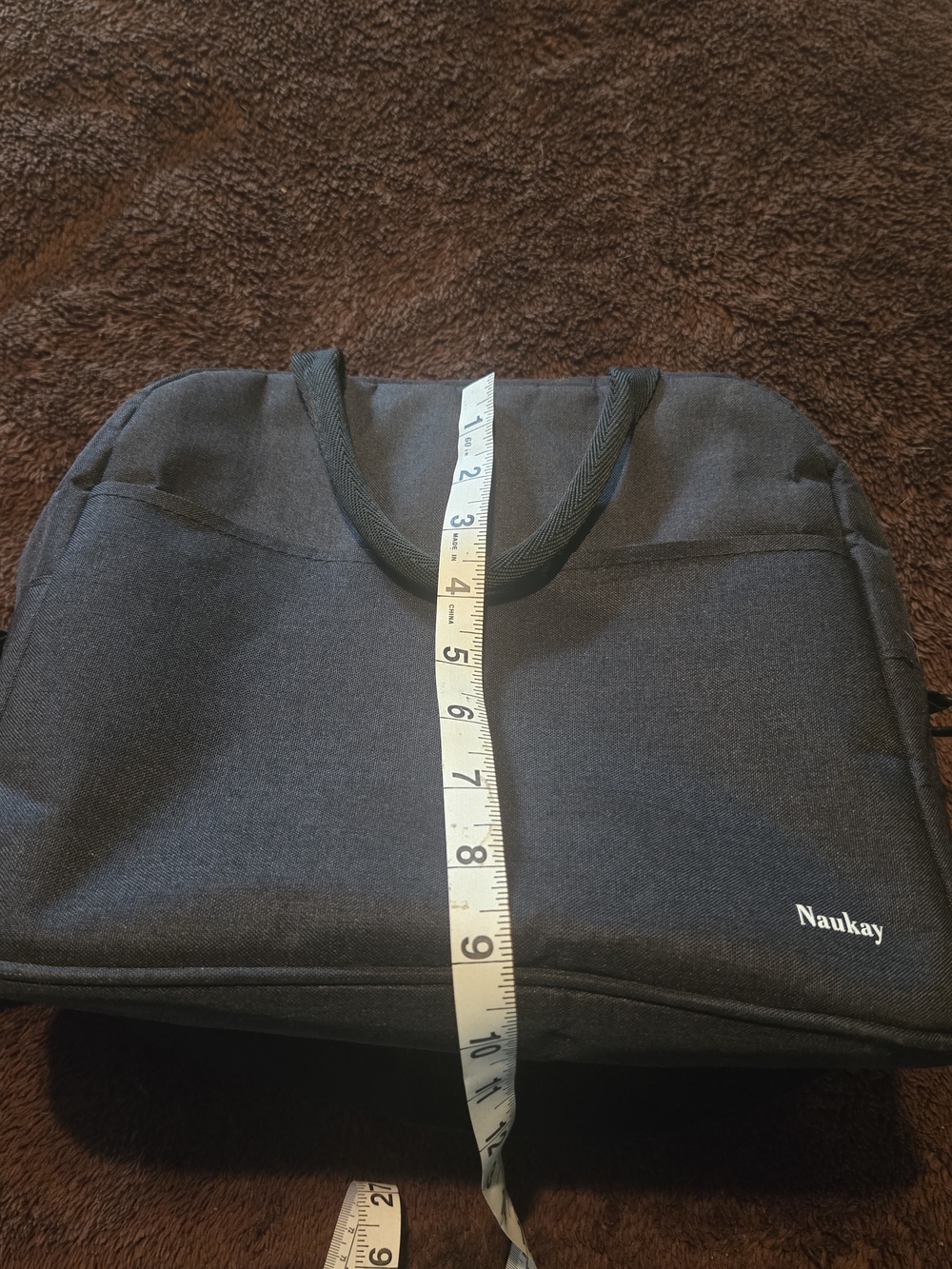 Black Travel Laptop Bag - Carry Case